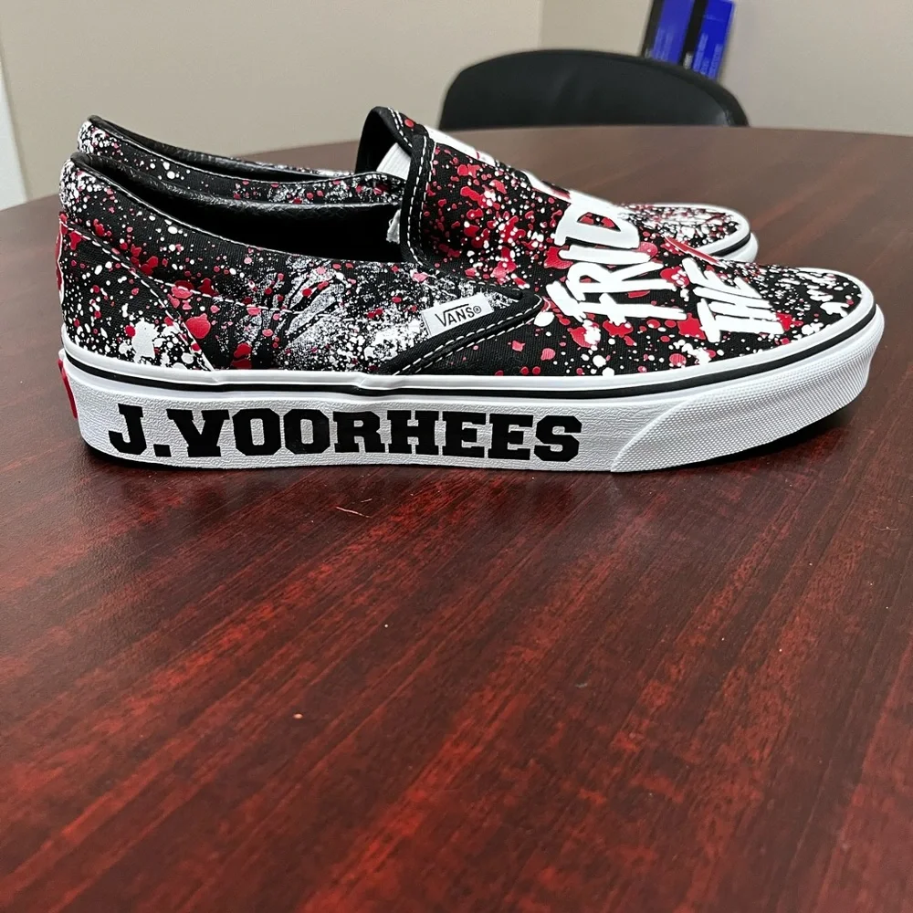 NWT. Jason Voorhees vans. Authentic. - Picture 1 of 5